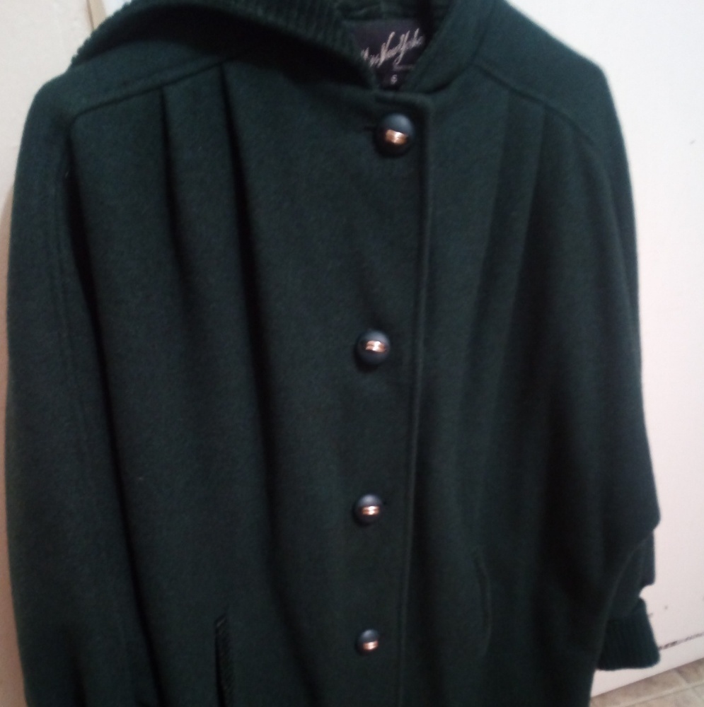 Miss New Yorker Wool Blend Coat